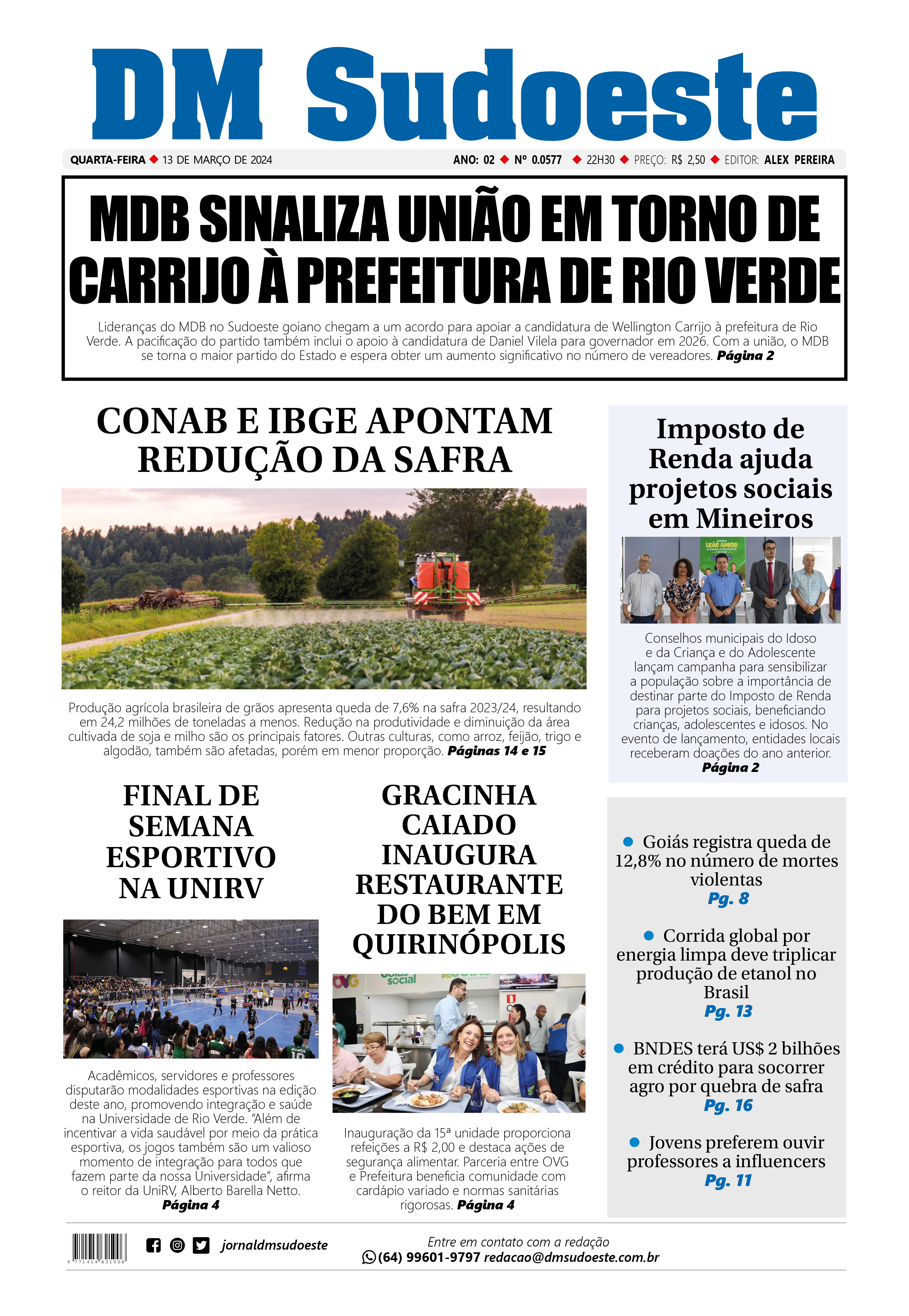 Edição EDIÇÃO2024-03-13